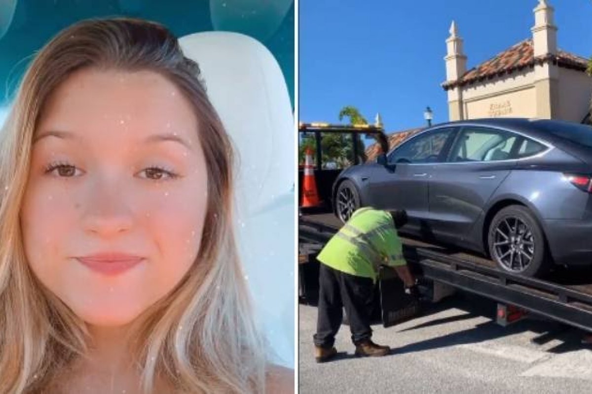 Filha de Gugu Liberato tem carro de luxo de R$ 260 mil guinchado na Flórida 