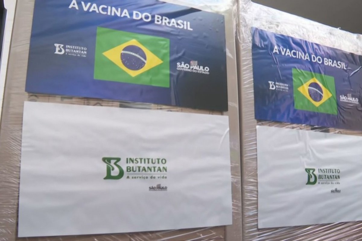 Butantan distribui 2 milhões de doses da CoronaVac nesta segunda (10)