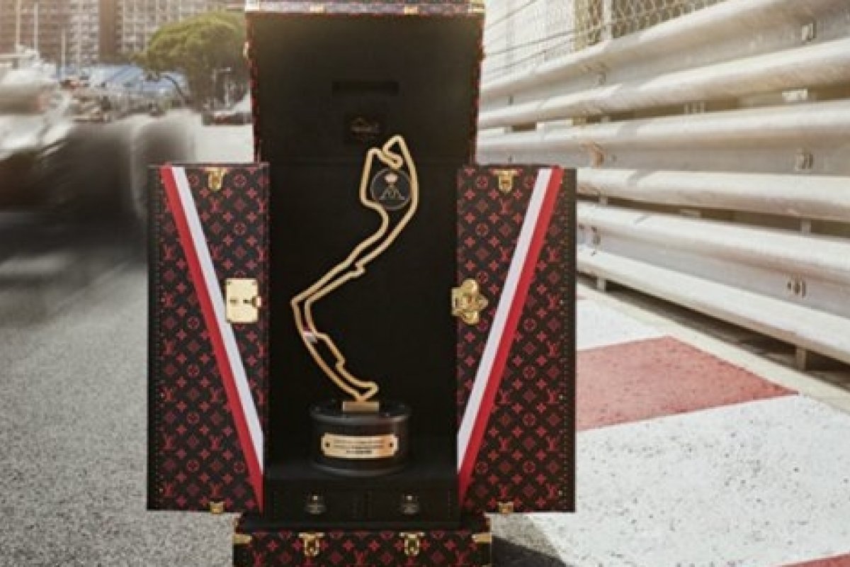 Louis Vuitton cria baú para troféu do Grande Prêmio de Mônaco