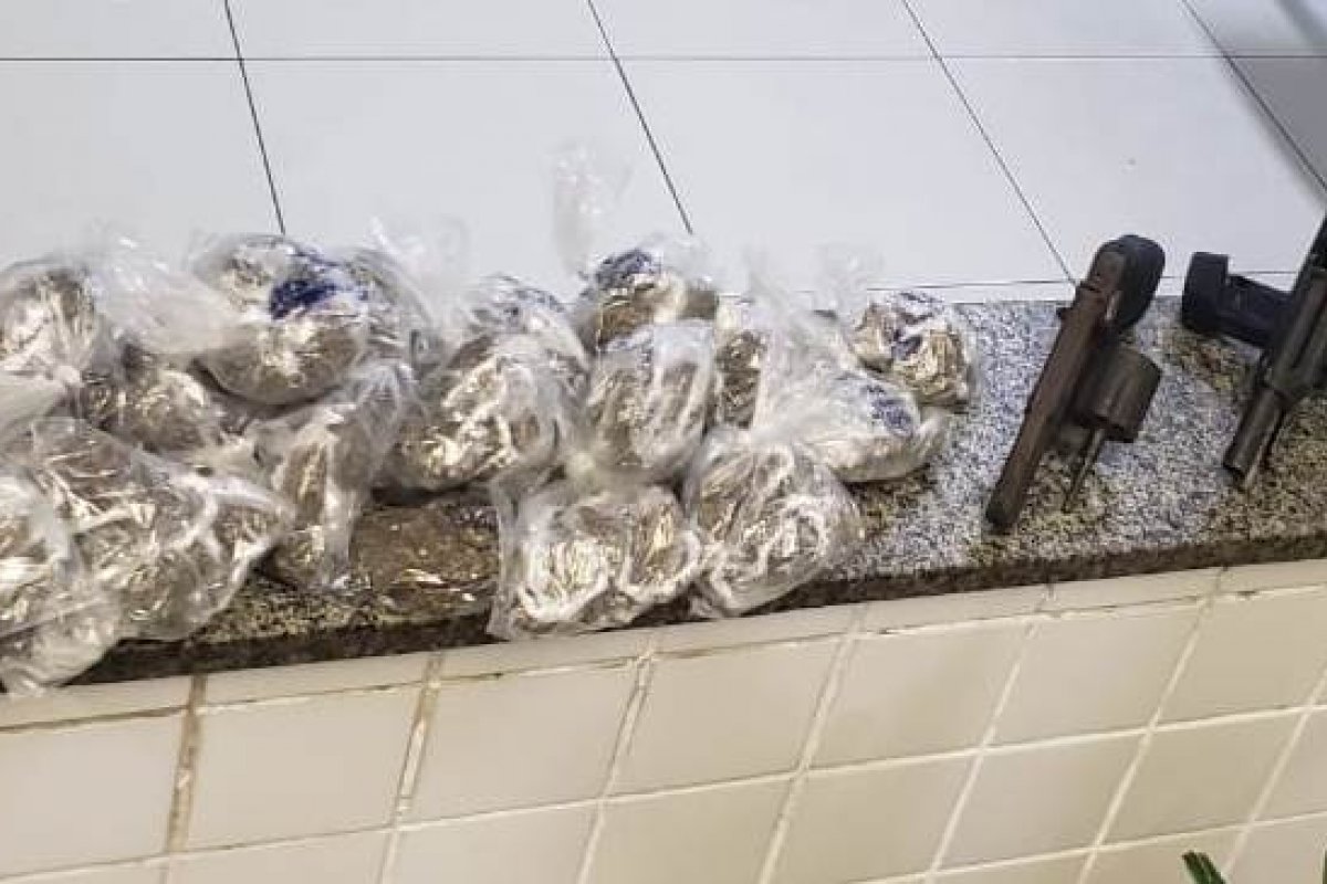Preso traficante que distribuía drogas em Vera Cruz