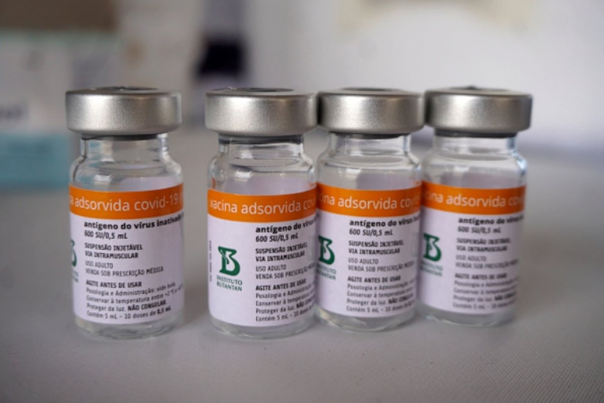 Covid-19: Doria afirma que insumos para produção da Coronavac acabam na sexta-feira