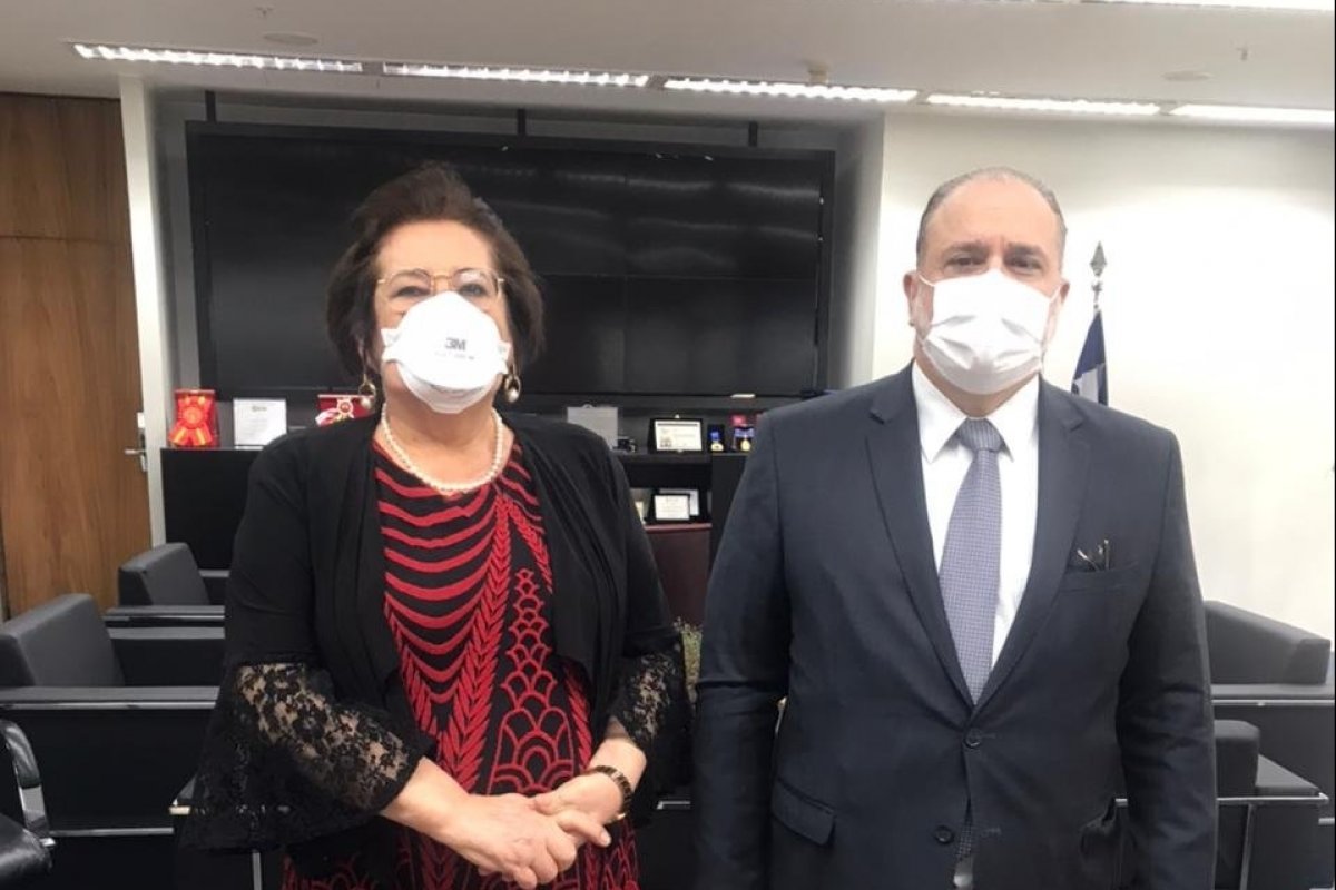 PGJ visita procurador-geral da República, em Brasília
