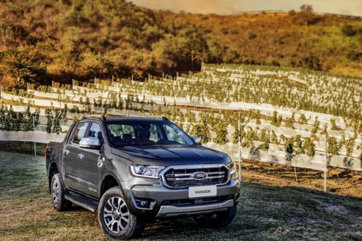 Ranger cresce nas vendas mas continua atrás de Hilux e S10