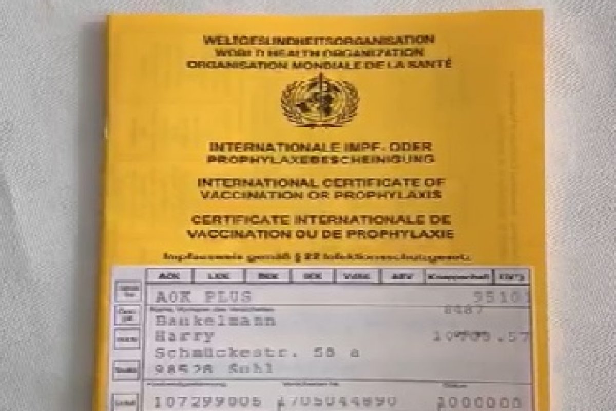 Video: Brasileiro na Alemanha mostra contratos para receber vacina da Pfizer