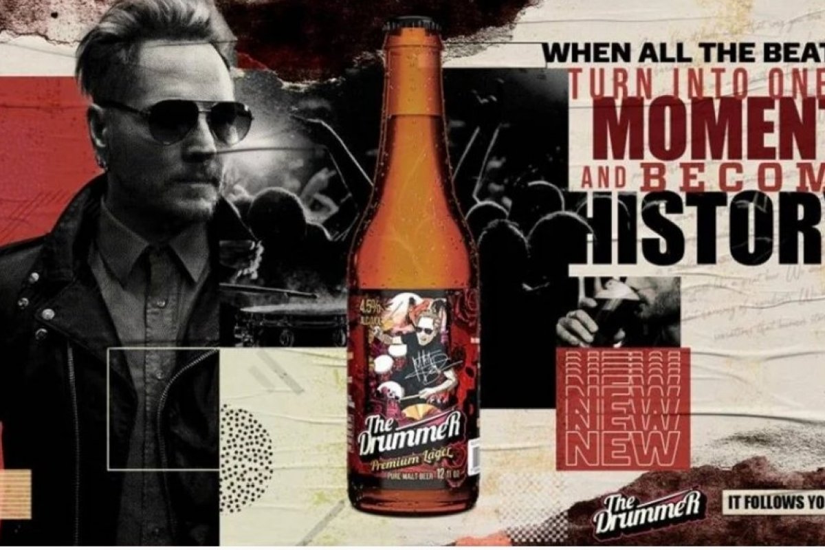 Cervejaria brasileira se une ao ex-Guns N’Roses, Matt Sorum para produzir rótulo