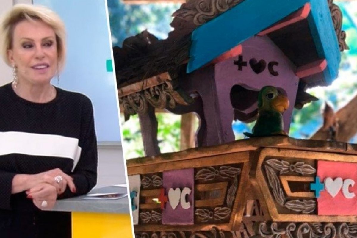 Fã demora 1 ano fazendo presente para Ana Maria Braga, mas ela recusa ao vivo