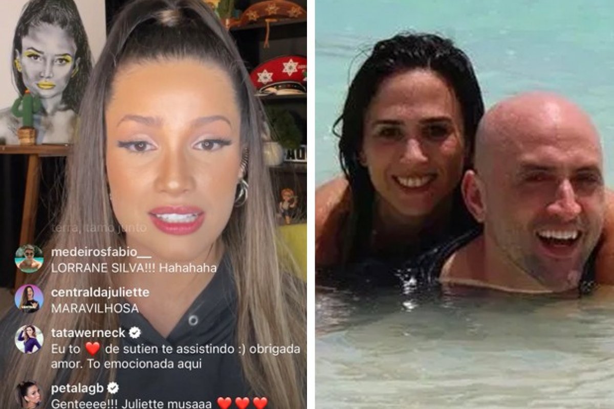 Durante live, Juliette manda recado para Tata Werneck sobre Paulo Gustavo