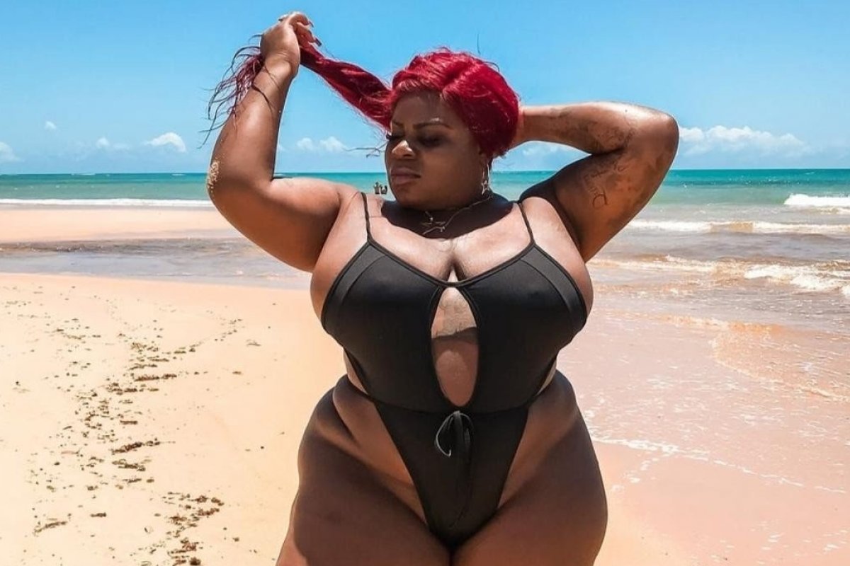 Jojo Todynho está curtindo Trancoso