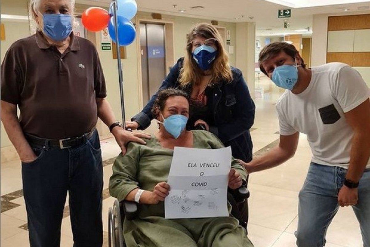 Filha de Nicette Bruno tem alta após ser intubada com Covid-19