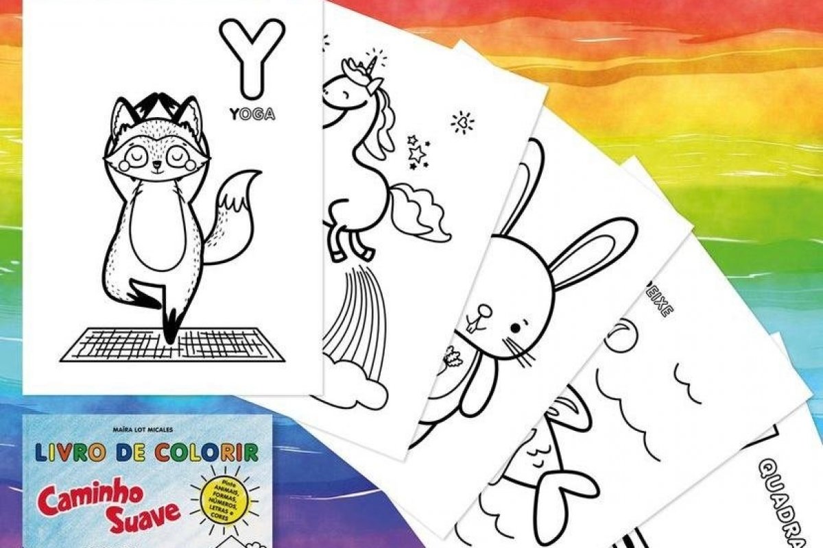 Seis benefícios dos livros de colorir para o desenvolvimento infantil