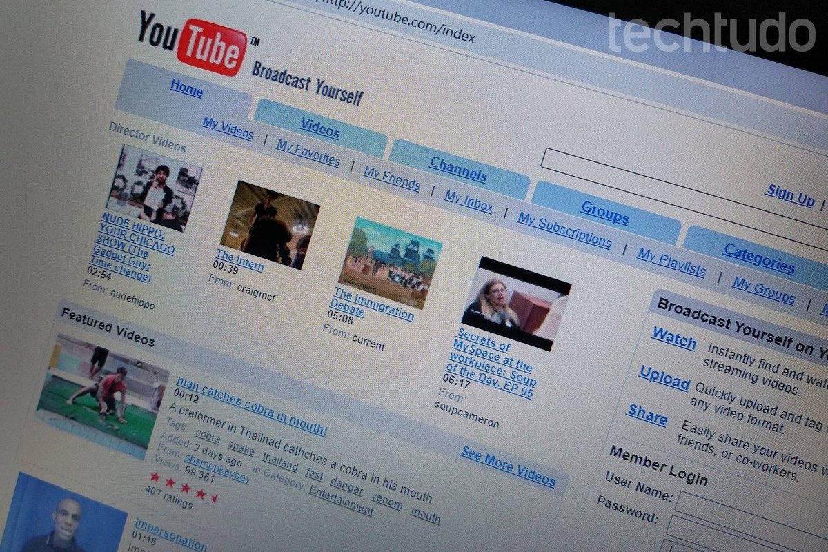 YouTube apresenta falhas para assistir vídeos e fazer uploads
