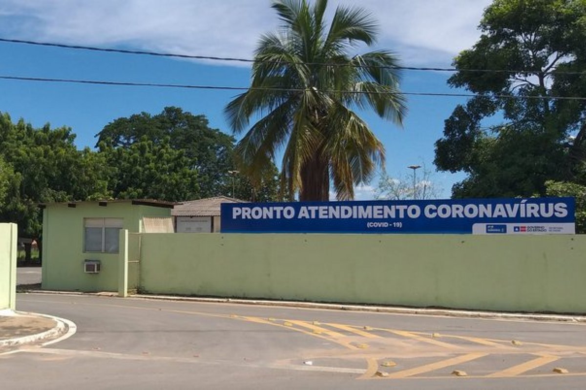 Curto-circuito causa princípio de incêndio em hospital com pacientes com Covid-19 em Barreiras