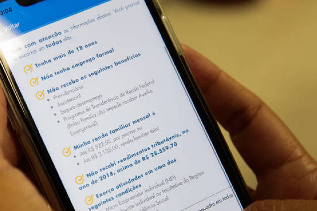 Prazo para quem pretende contestar o cancelamento do auxílio emergencial vai até 28 de maio