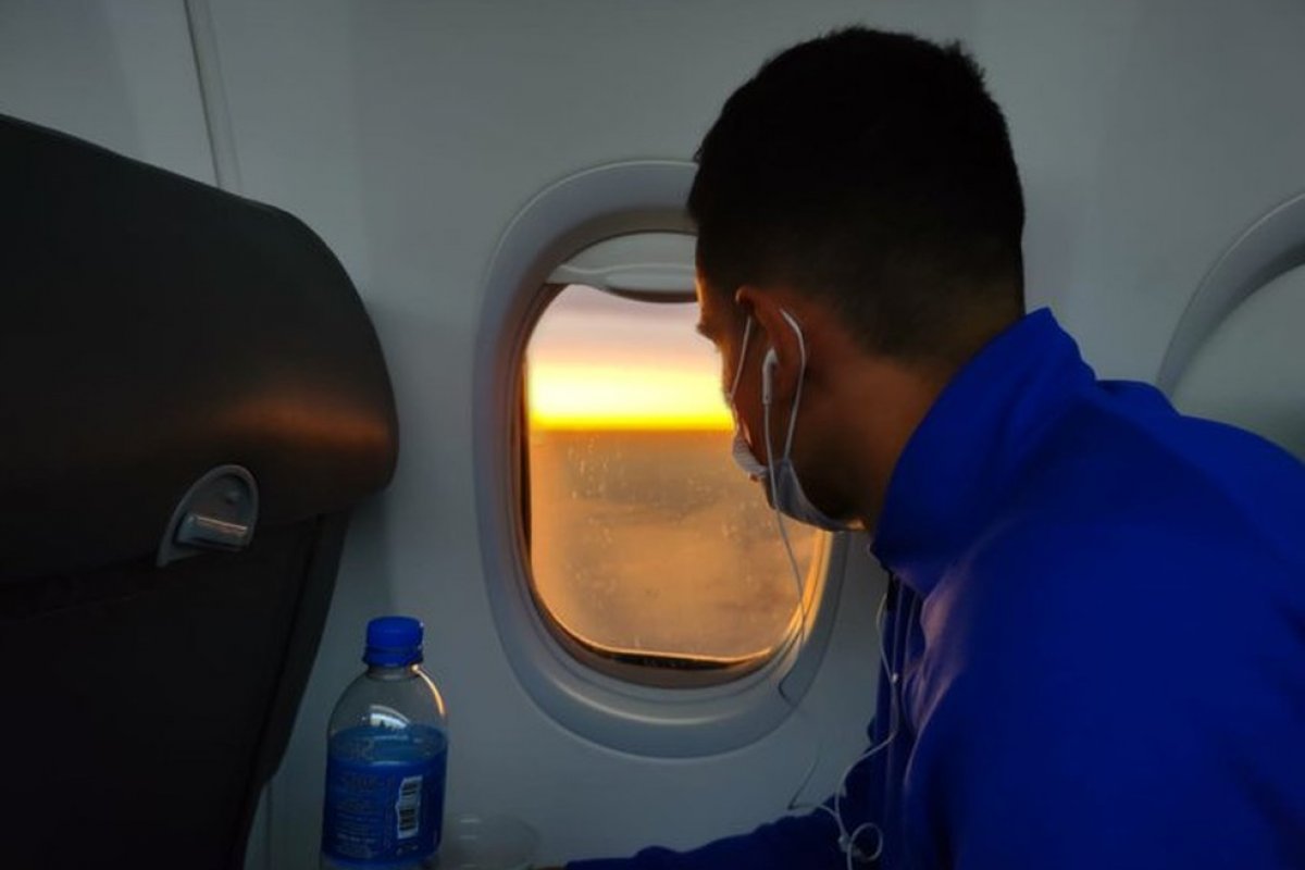 Bahia desembarca em Salvador após perder para o Independiente na Argentina