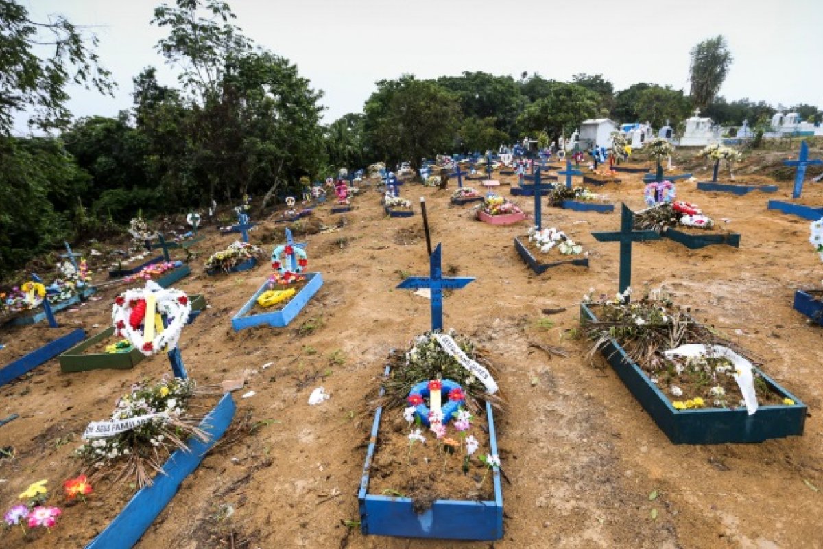 Brasil ultrapassa marca de 440 mil mortes pela covid-19