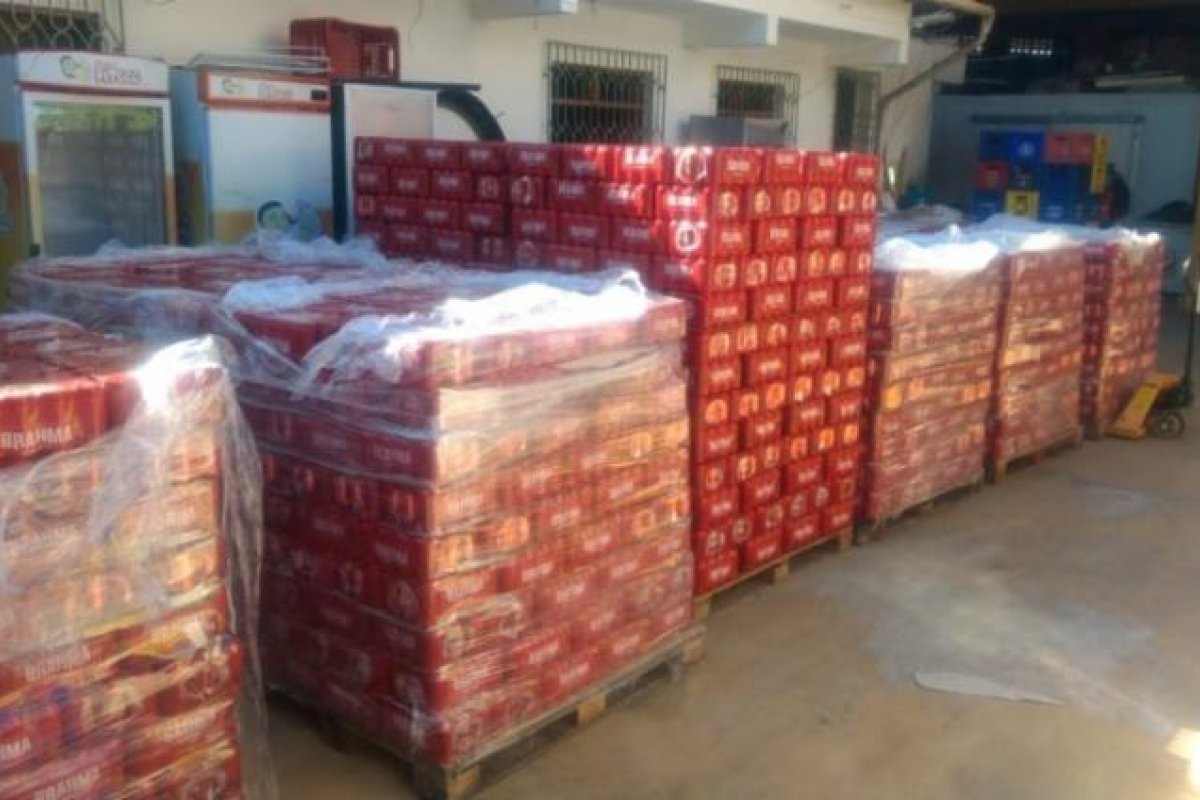 Polícia recupera carga de cerveja avaliada em R$ 200 mil em Ilhéus, sul da Bahia