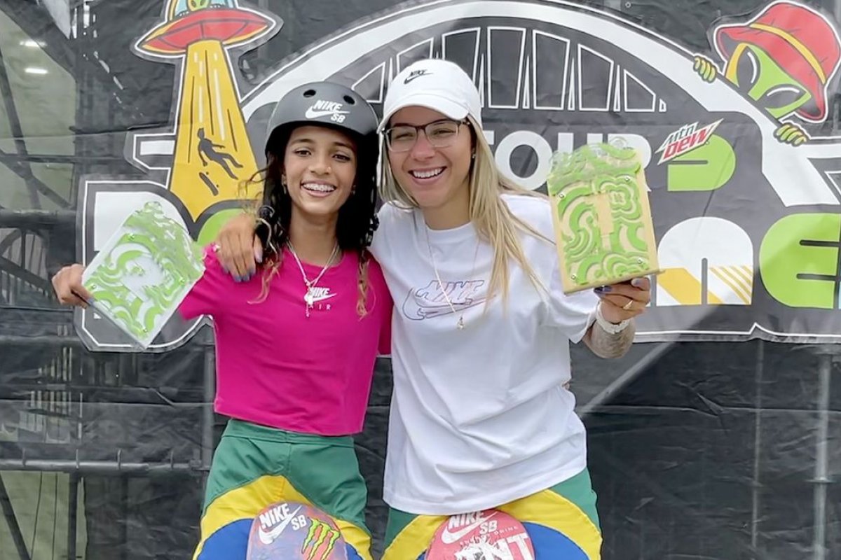 Brasil tem dobradinha no pódio feminino do street e garante pontos para vagas nas Olímpiadas de Tóquio