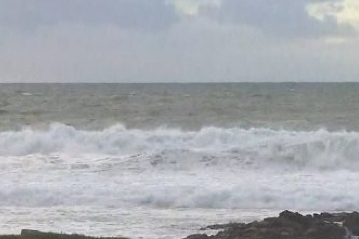 Marinha divulga previsão de mau tempo com ventos de 61 km/h