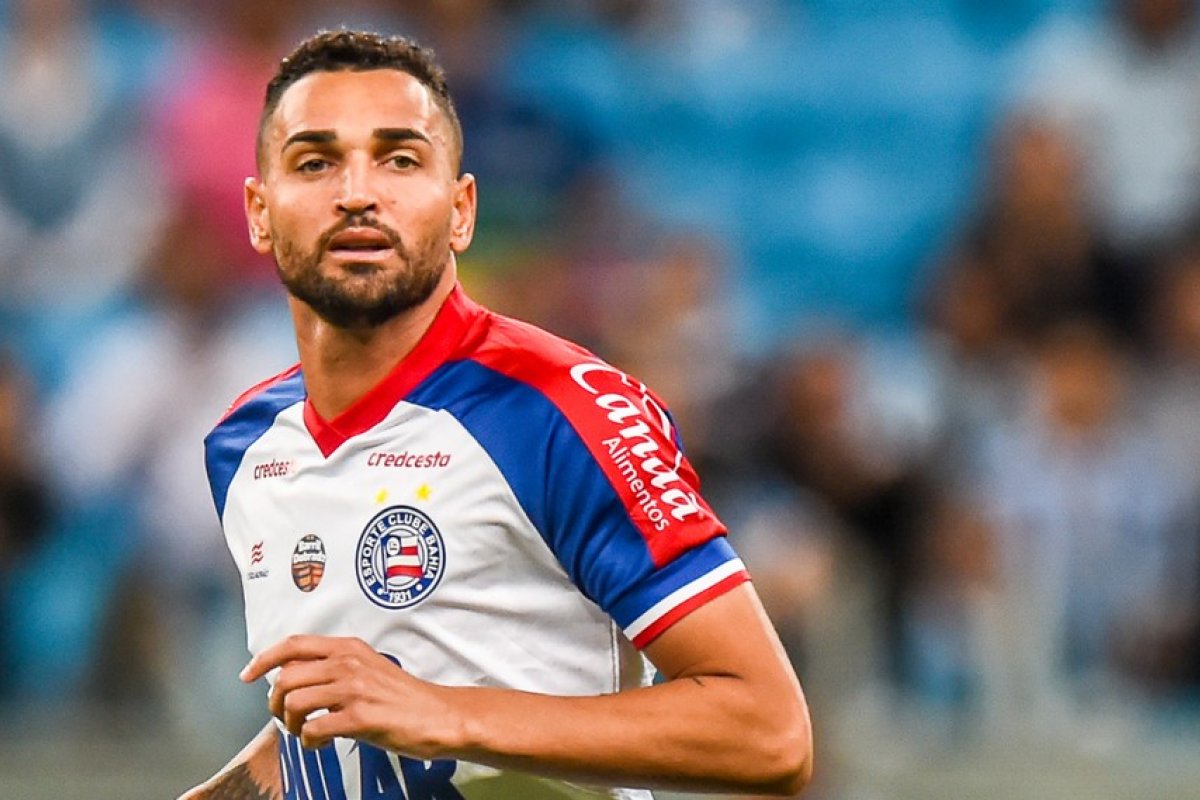 Gilberto completa 150 jogos pelo Bahia nesta quarta-feira (26) em partida contra o Montevideo City Torque