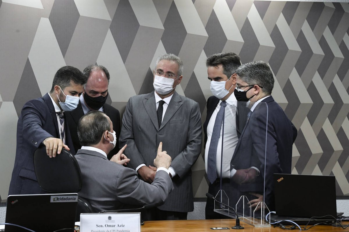 Primeira reunião secreta da CPI da Covid é realizada para de definir convocação de governadores e prefeitos