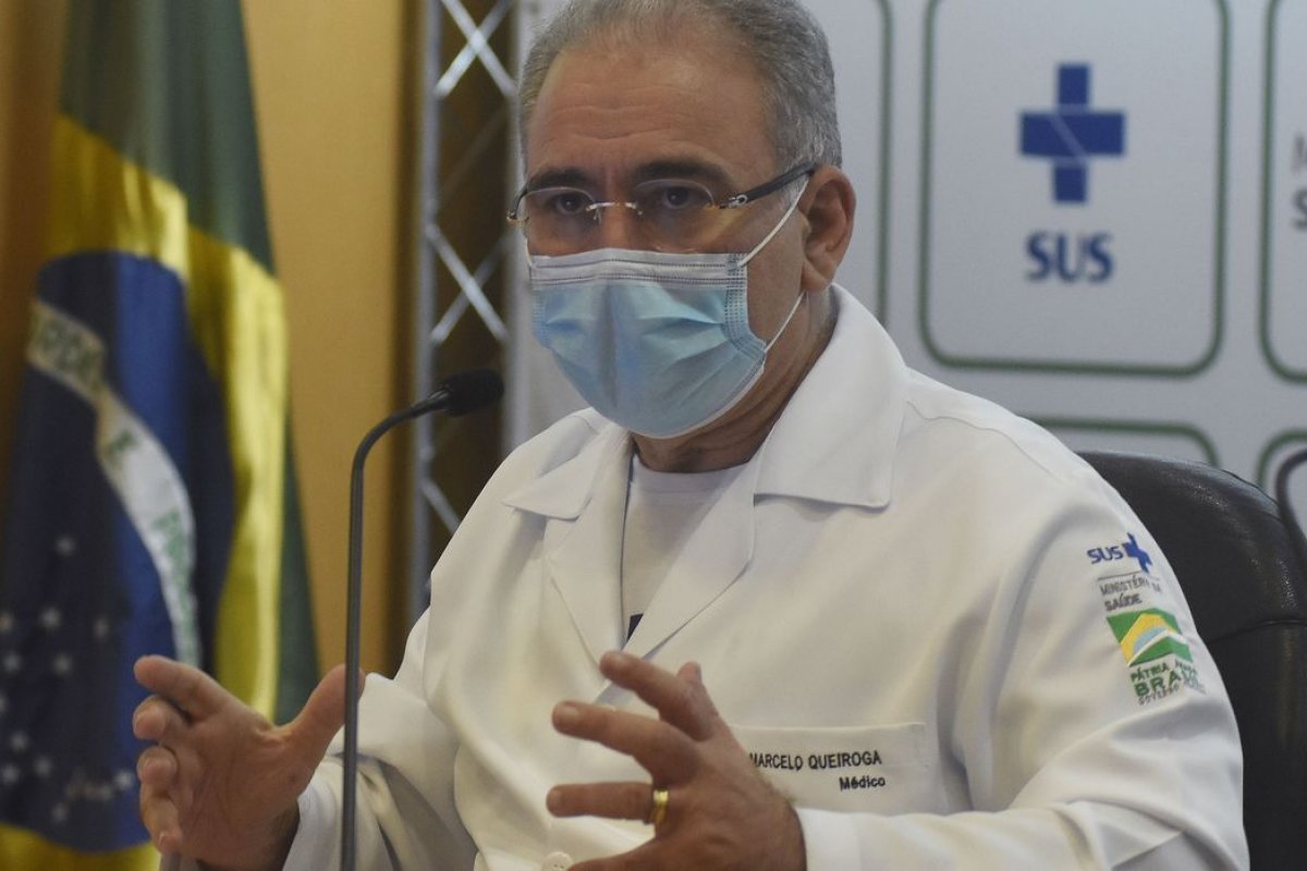 Governo tem objetivo de testar até 20 milhões de brasileiros todos os meses contra a Covid-19, diz ministro da Saúde