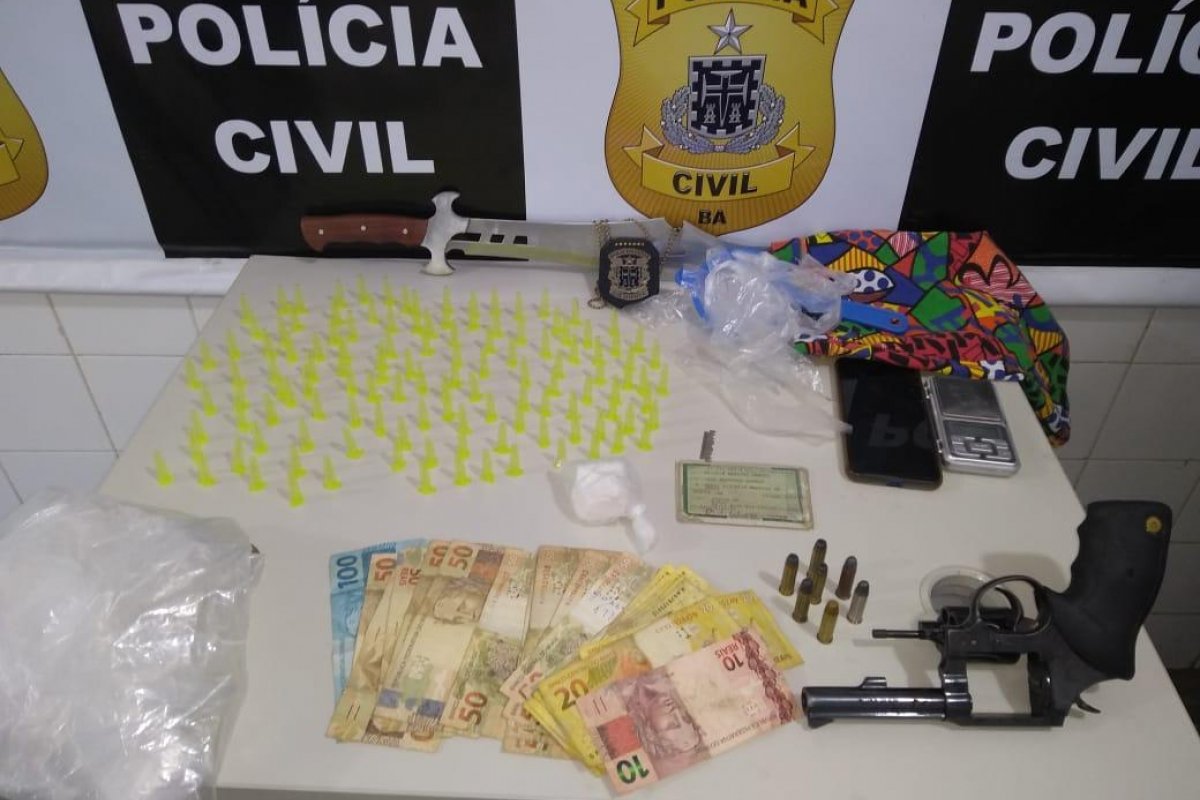Polícia prende suspeito de tráfico e envolvido em sequestro no sudoeste da Bahia