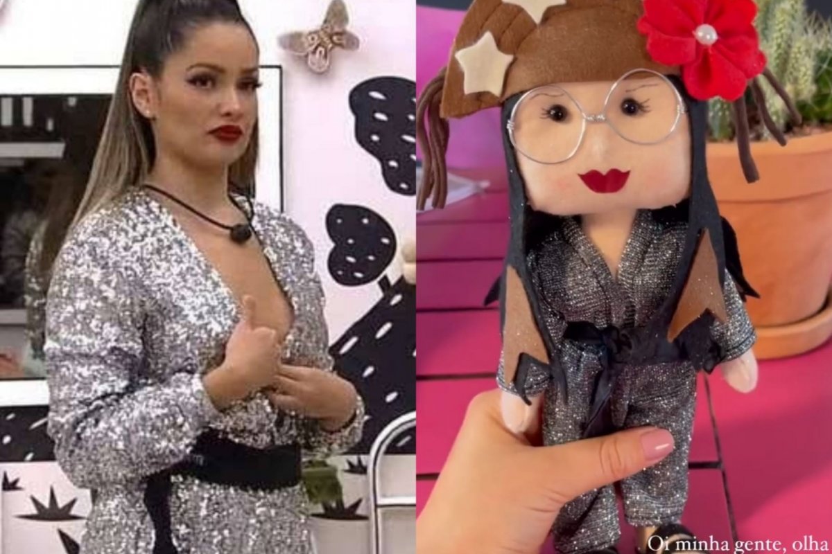 Juliette vira boneca pelas mãos das detentas da penitenciária Julia Maranhão, na Paraíba