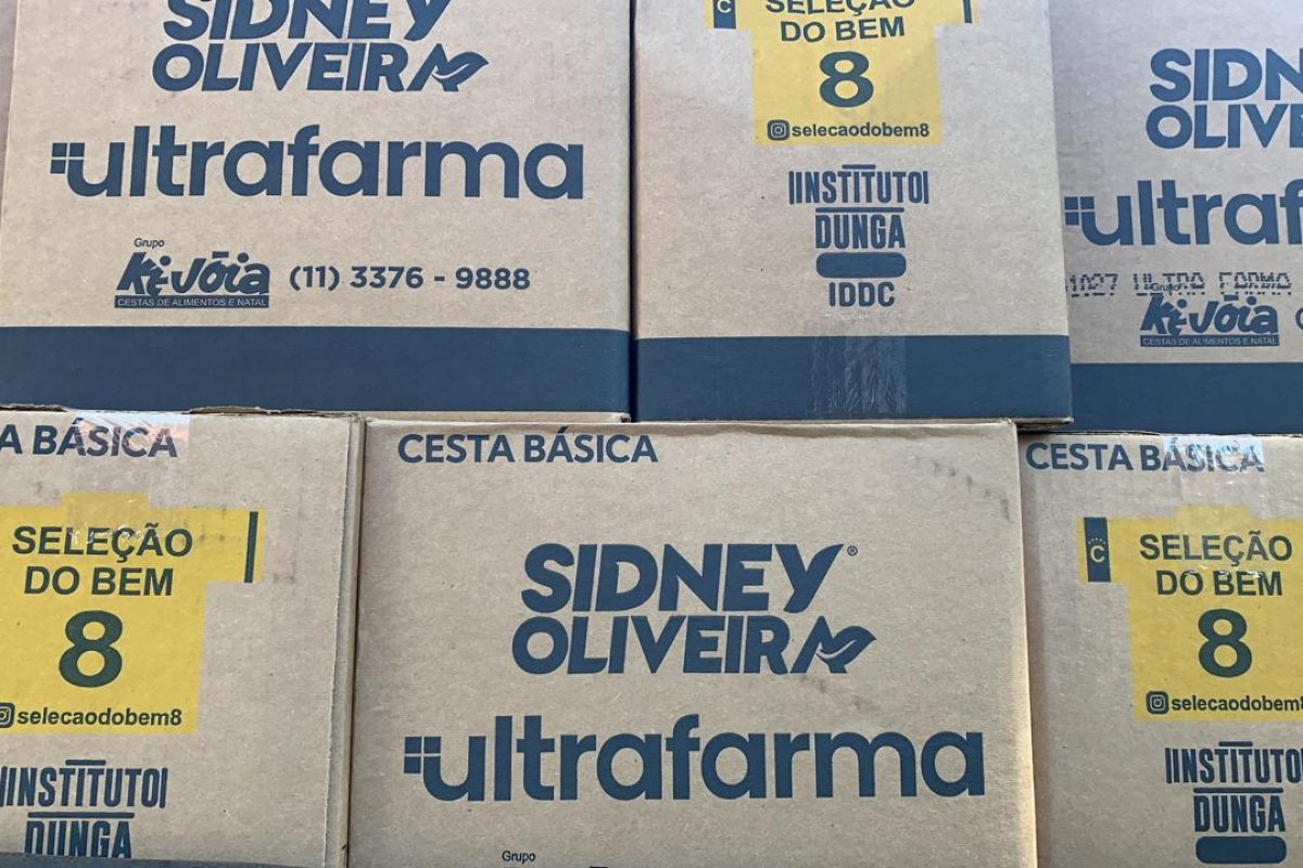 Sidney Oliveira faz doação de 110 toneladas de alimentos para famílias em situação de vulnerabilidade