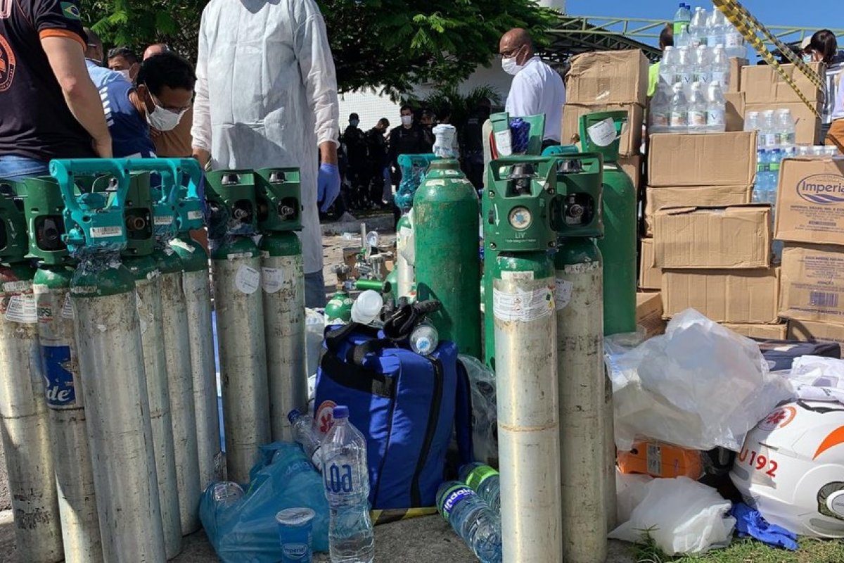 Incêndio atinge ala Covid de hospital em Aracaju e deixa mortos 