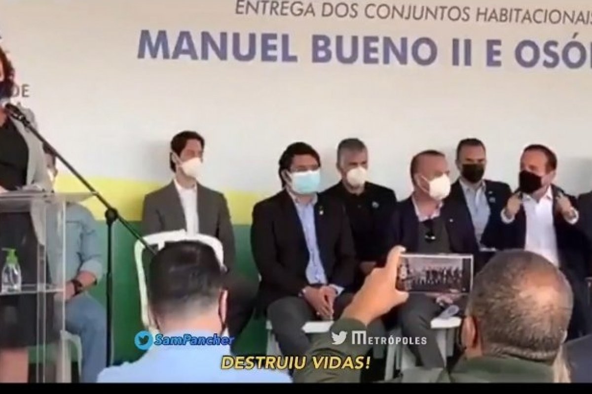 Vídeo: "Bolsonaro destruiu vidas! Genocida!", diz Doria em discussão com Zambelli 