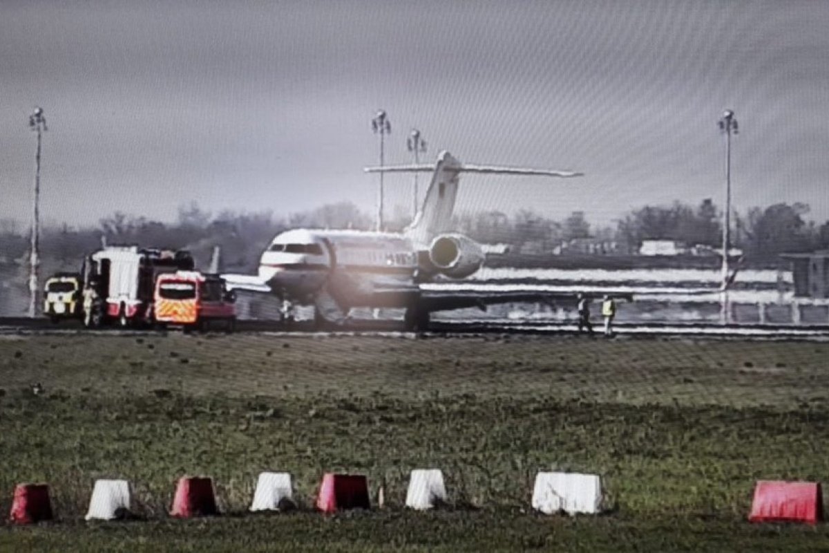 Após ameaça de bomba, avião faz pouso de emergência na noite deste domingo (30) em Berlim
