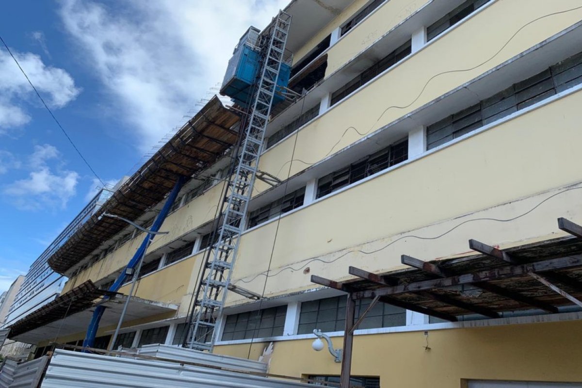 Operário morre após cair de obra no antigo prédio do Instituto do Cacau