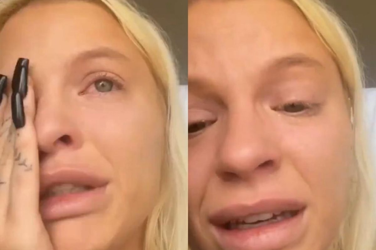 Vídeo: Luísa Sonza chora após receber ataques por morte de filho de Whindersson