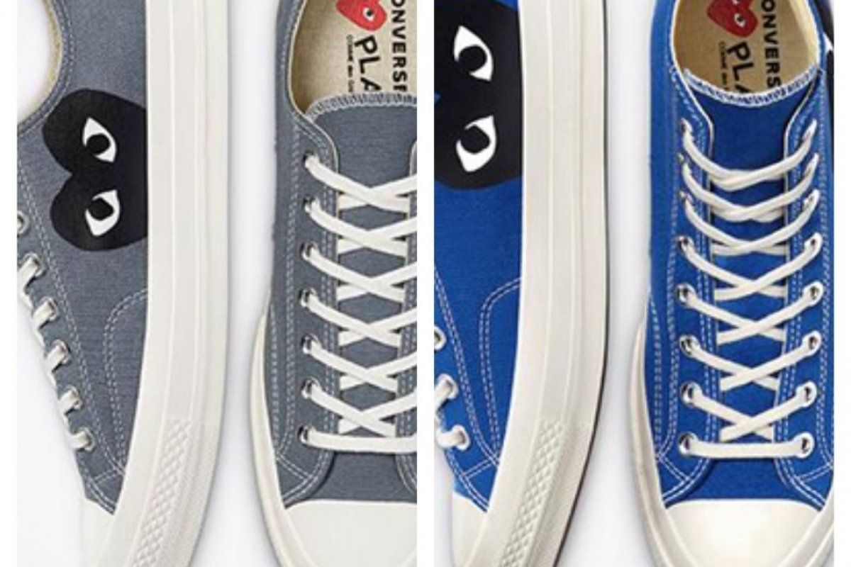 Converse e a Comme des Garçons Play apresentam o tênis ‘Chuck 70’.