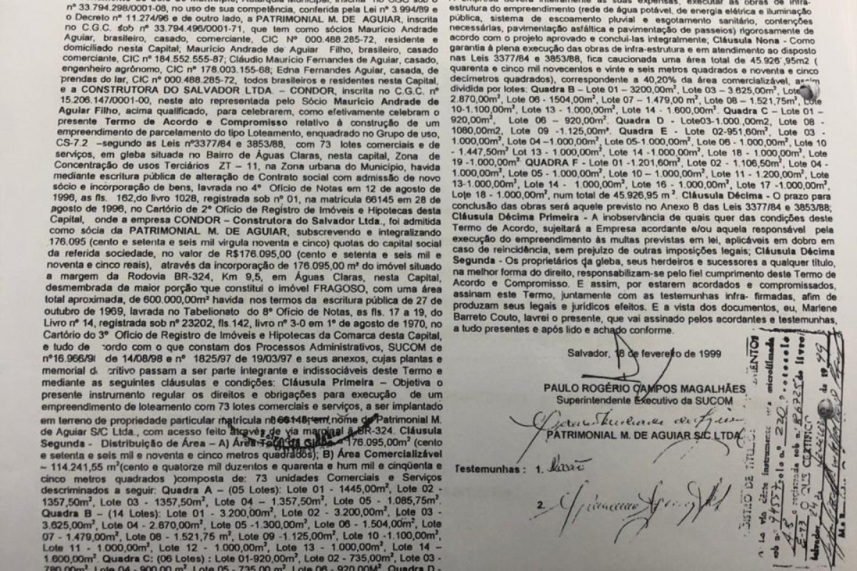 Nova Rodoviária: TAC da prefeitura nunca foi registrado em cartório