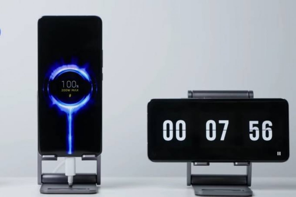 Novo carregador da Xiaomi promete 100% da bateria em 8 minutos