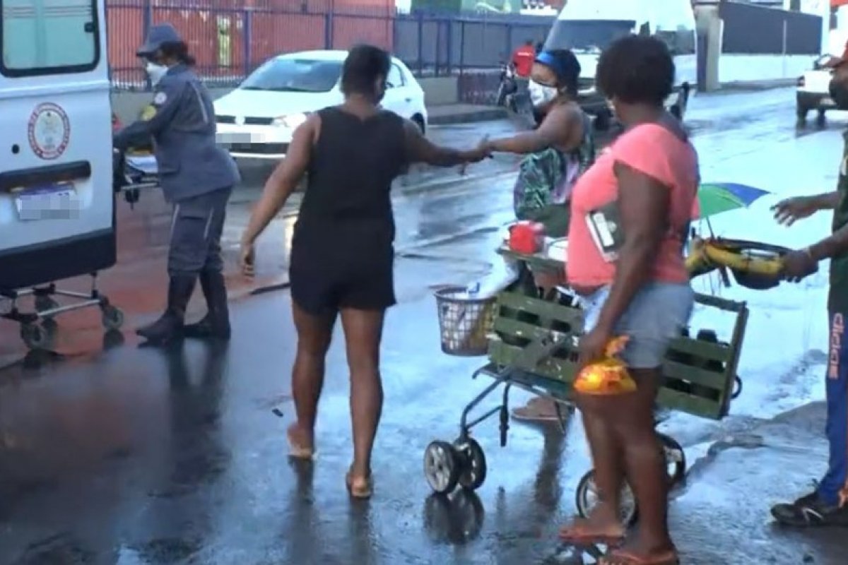 Idoso é atropelado no bairro da Calçada, em Salvador, nesta sexta-feira (4)