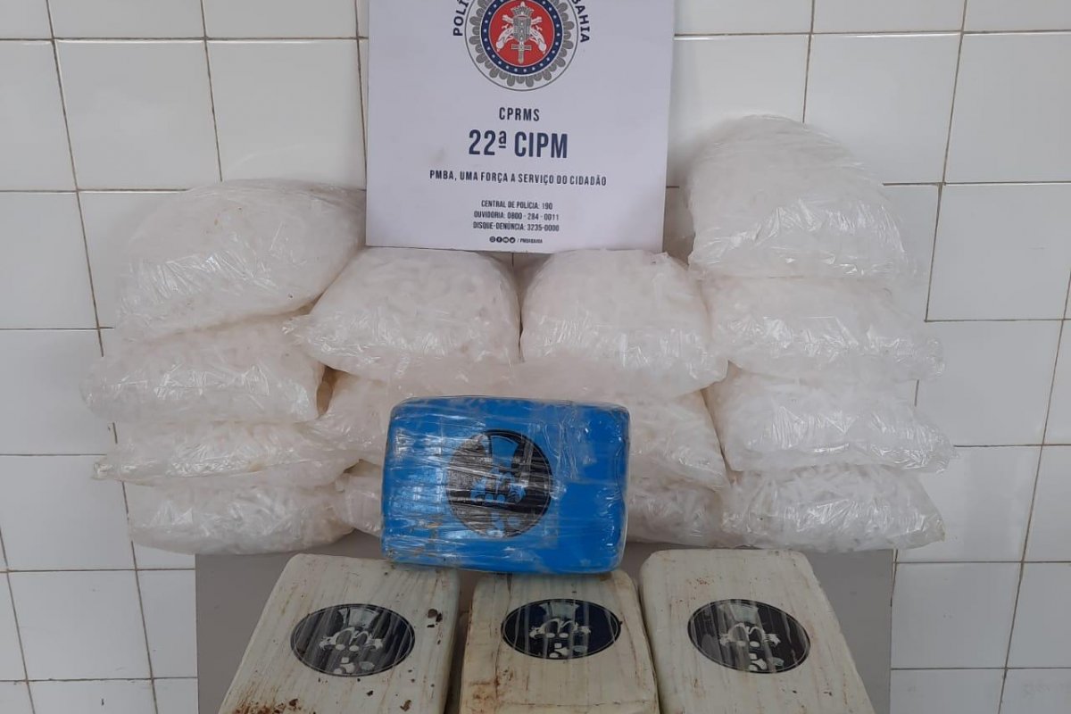 22ª CIPM encontra 7 kg de pasta base de cocaína enterrados