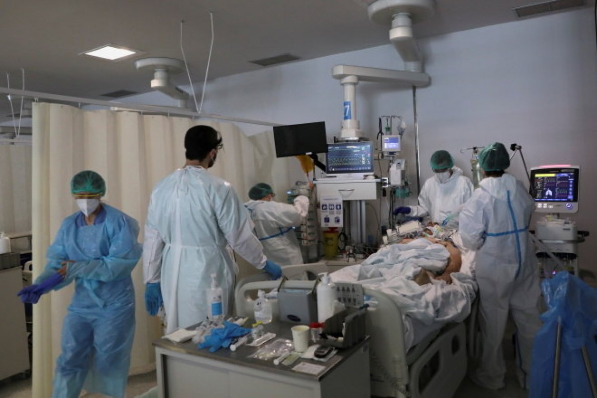 Ocupação de leitos de UTI está acima dos 80% em 19 estados e o Distrito Federal