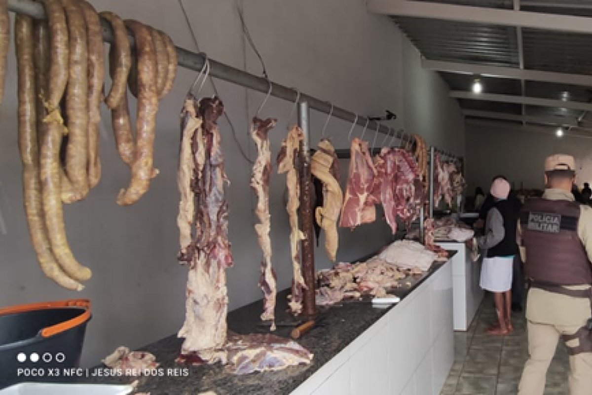 Ação contra abate clandestino apreende mais de 800 kg de carne irregular