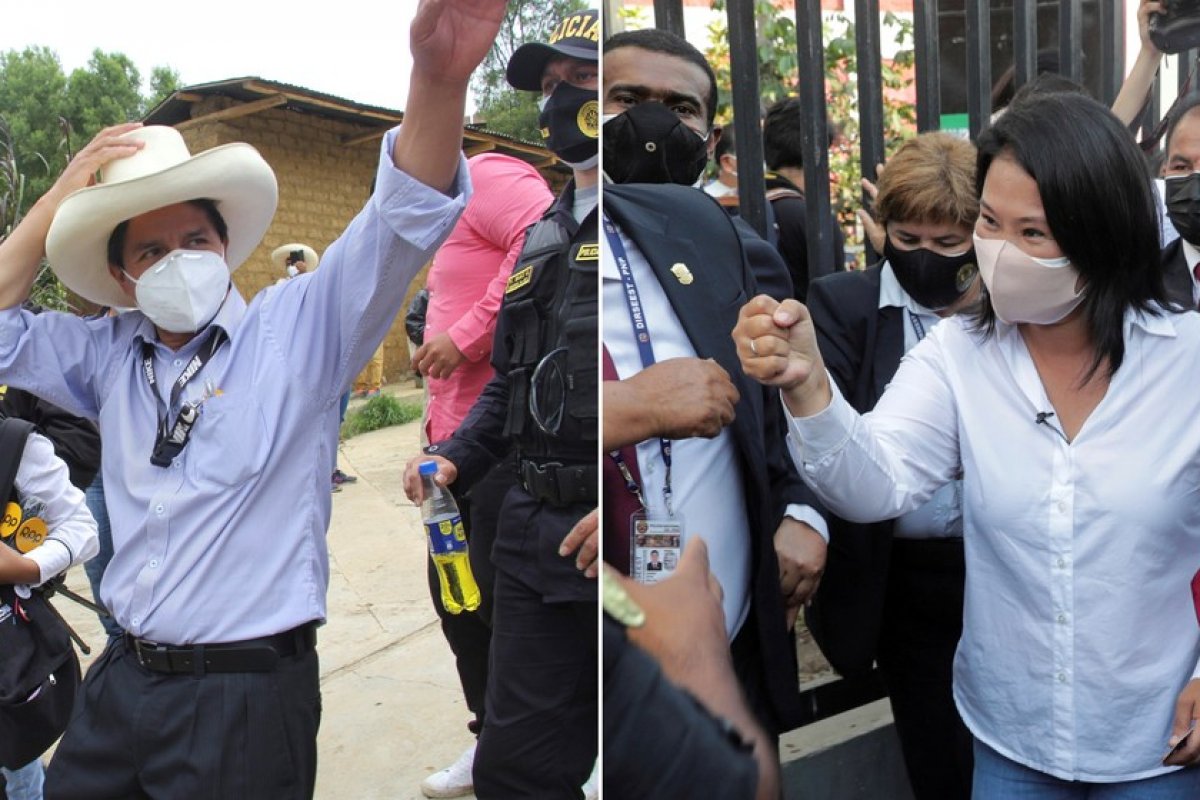 Pedro Castillo amplia vantagem em eleições no Peru; Keiko Fujimori fala em possível fraude