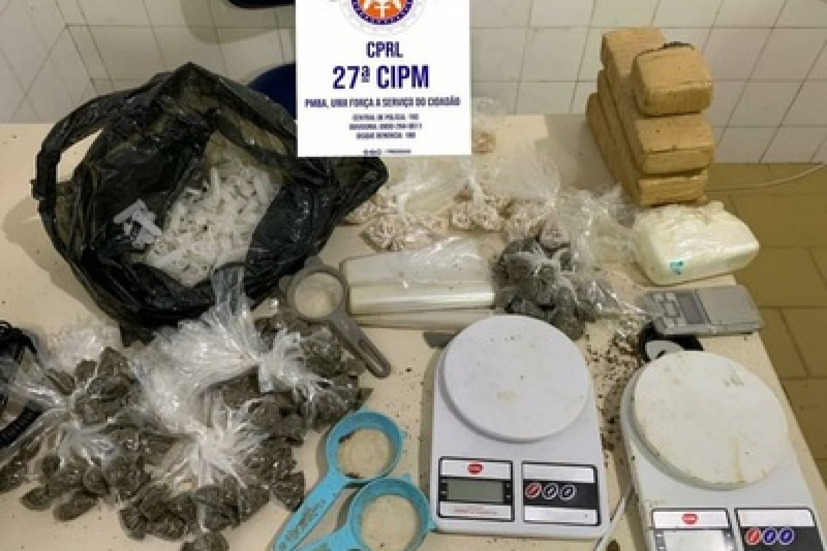 Polícia apreende drogas e munições em Cruz das Almas