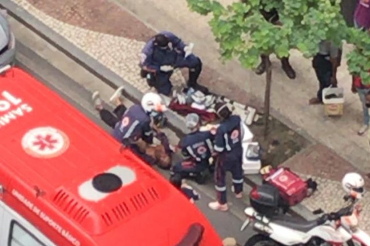 Idoso morre após ser atropelado por carro no bairro do Comércio, em Salvador