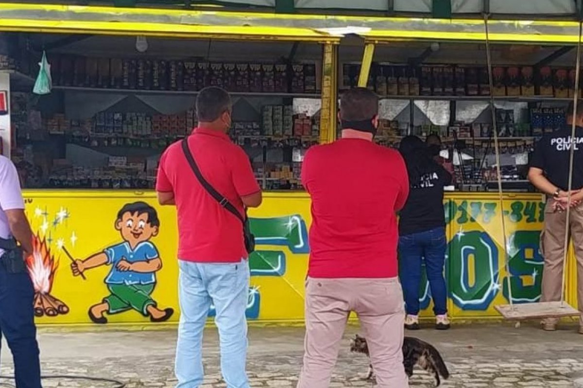 Operação fiscaliza a venda de fogos de artifício na Bahia