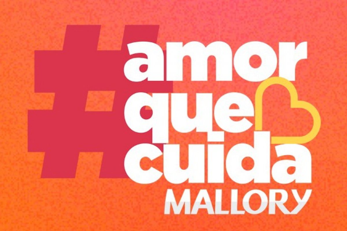Campanha de Namorados da Mallory doa alimentos a cada gesto de amor compartilhado nas redes