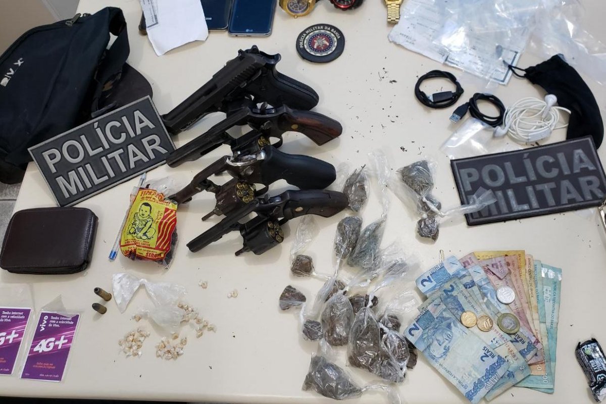 Suspeitos de envolvimento em quadrilha criminosa são localizados no município de Jaguaripe