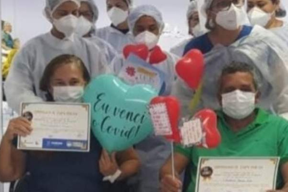 Ex-prefeito de Itabuna e esposa recebem alta médica após se recuperarem da covid-19