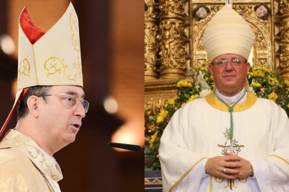 Cardeal Dom Sérgio da Rocha e o Bispo Auxiliar, Dom Valter Magno de Carvalho, recebem alta e agradecem orações