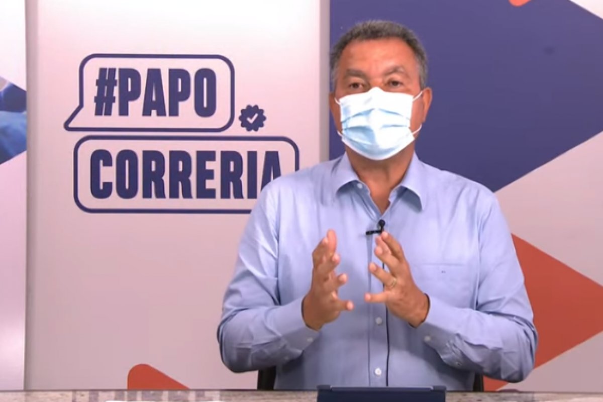 "Evitem participar de festa", alerta Rui Costa sobre São João no estado