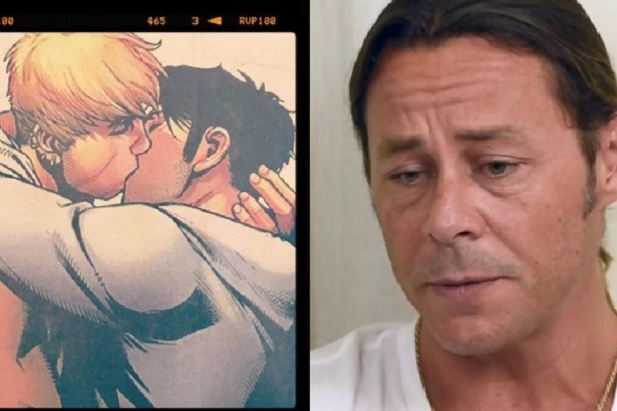 Theo Becker sobre beijo gay em post de Regina Duarte : “Todos garotos de programa e prostitutas”